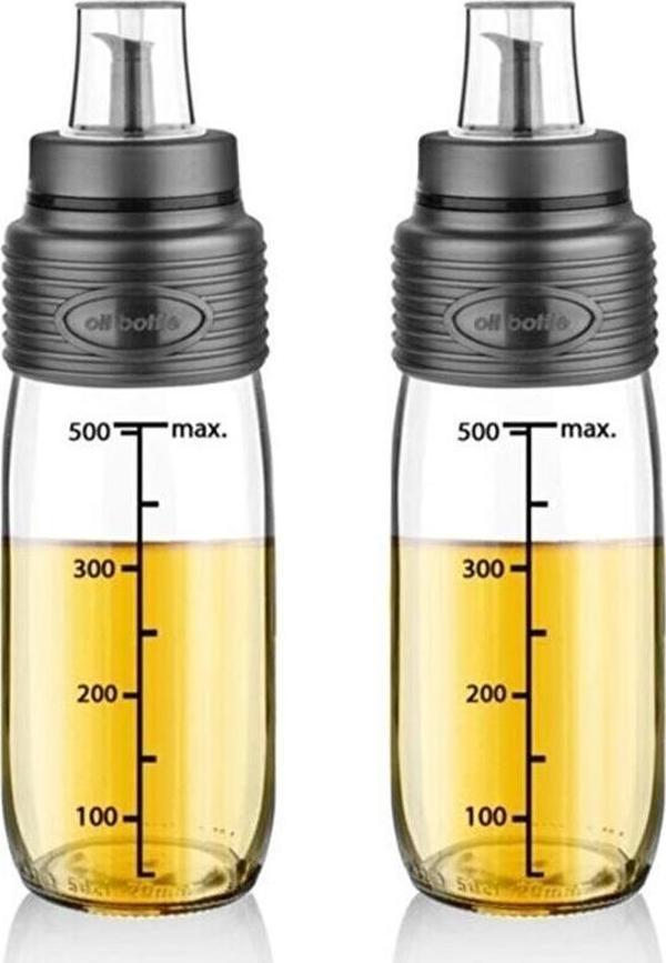 Emr chef yağlık sirkelik sosluk - 2 li pratik yağlık 500 ml. - Image 1