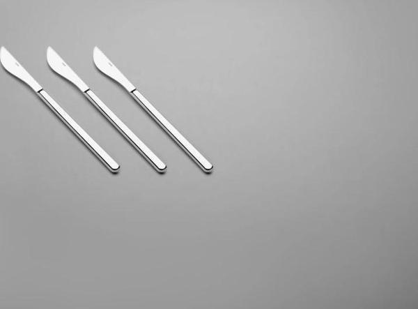 Nehir sofia tatlı pasta bıçak - 12 li tatlı pasta bıçağı paslanmaz çelik - Image 1