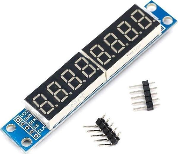 Emay Center 8 Hane Seri 7 Segment Ekran 8 Digit Dijital Seri 74HC595 8 Digit - Image 1