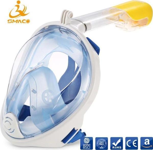 Full Face Şnorkel Dalış Maske Tam Yüz Anti-Sis ve Sızıntı S/M - Image 1