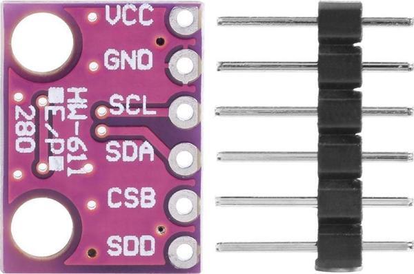 Emay Center HW-611 BMP280 3.3V Dijital Basınç Yükseklik Sensörü Atmosferik Modülü - Image 1