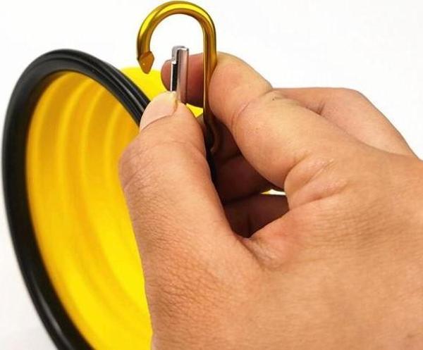 Katlanabilir Evcil Hayvan Kedi Köpek Mama Su Kabı - Image 1