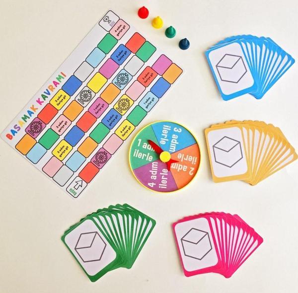 Oyunlarla Fen Matlandiya - Basamak Kavramı Kutu Oyunu - Matematik 5. sınıf İşlem Strateji Akıl Zeka Bilsem Hazırlı - Image 1