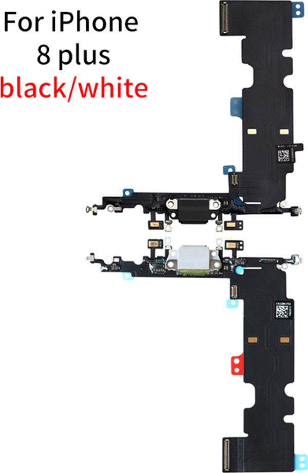Tkgz İphone 8 PLUS FULL Şarj Soketi (BEYAZ) - Image 1
