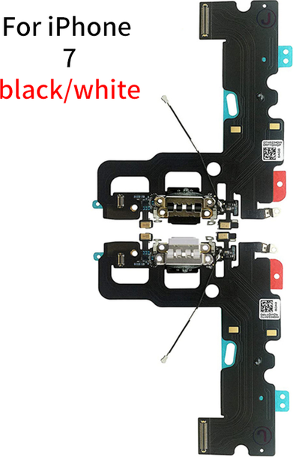 Tkgz İphone 7G FULL Şarj Soketi (SİYAH) - Image 1