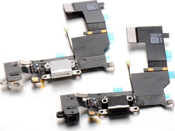 Tkgz İphone 5C FULL Şarj Kulaklık Soketi (SİYAH) - Image 1