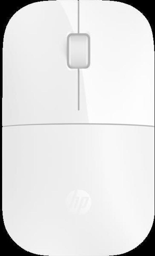 HP Z3700 V0L80AA Beyaz Slim Wireless Optik Mouse 2.4Ghz 1200Dpı - Image 1
