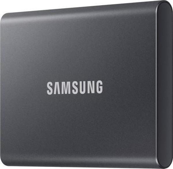 Samsung 1TB T7 USB3.2 1050MB-1000MB-s Taşınabilir Siyah SSD MU-PC1T0T-WW - Image 1