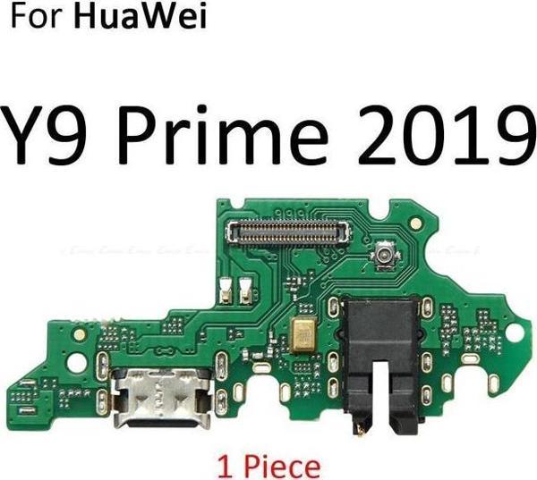 Tkgz Huawei Y9 PRİME 2019 FULL Şarj Soketi Kulaklık Soketi ORJ - Image 1