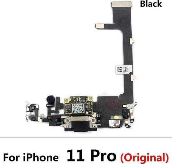 Tkgz İphone 11 PRO FULL Şarj Soketi (SİYAH) - Image 1
