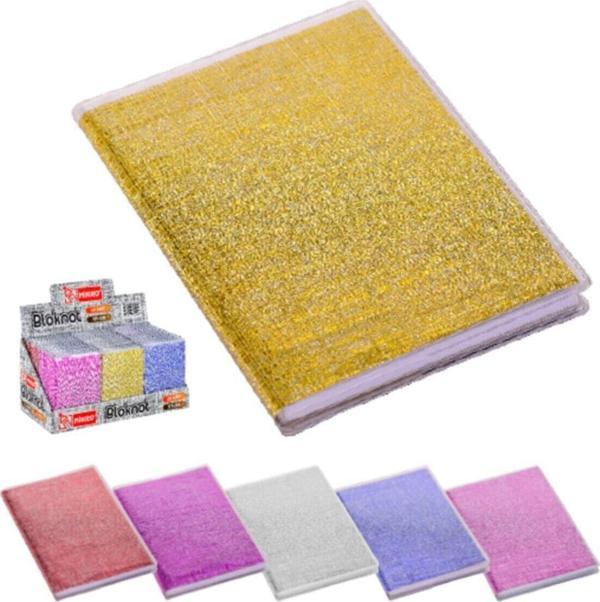 Mikro 9x13 Cm Kumaş Çizgili Bloknot Not Defteri 64 Yaprak Nt-218 - Image 1
