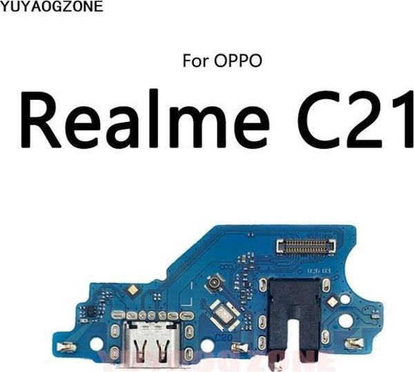 Tkgz OPPO REALME C21 Şarj Soketi Kulaklık Soketi orj - Image 1