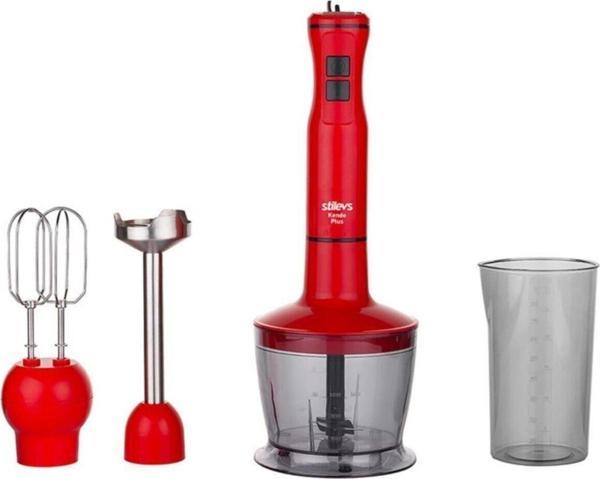 Stilevs Kendo Plus El Blender Seti Kırmızı - Image 1