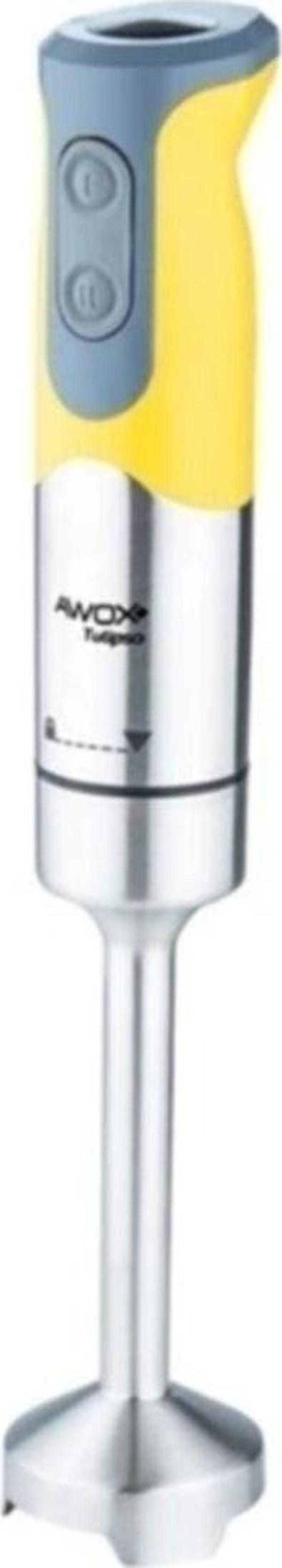 Awox Tulipso 800w İnce Bıçaklı El Blender Sarı - Image 1