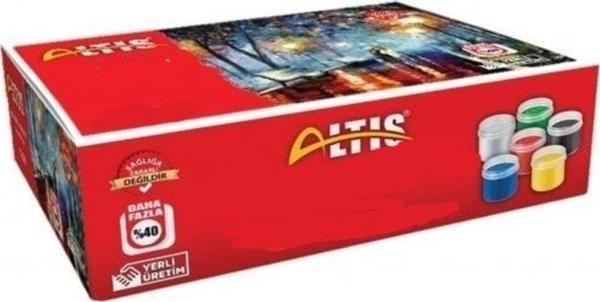 Altis Guaj Boya 6 Renk Set 1242 - Image 1