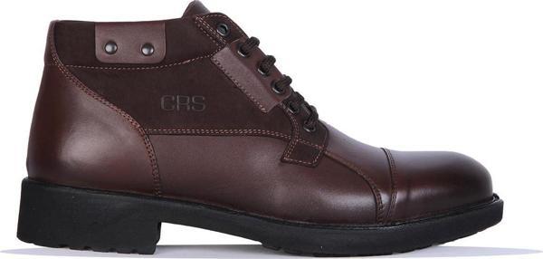 Crısso B458 Kahve Kauçuk %100 Deri Erkek Bot Ayakkabı - Image 1