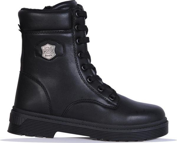 Skuaıter 24070 Plct Siyah Nova Kadın Düz Bot - Image 1