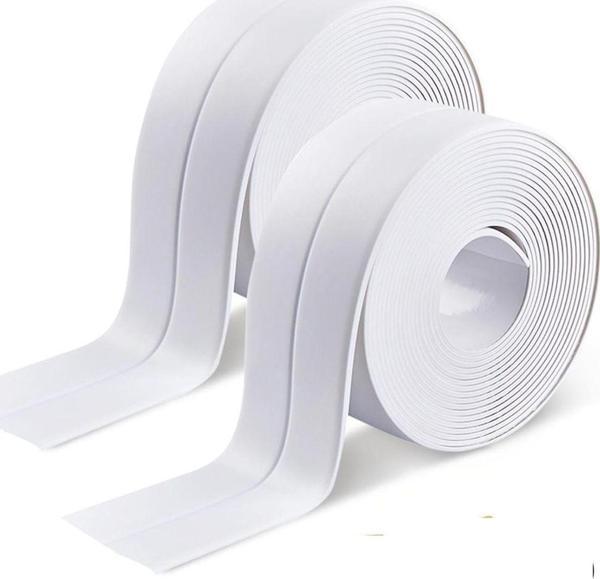 faial 2 Adet Banyo Mutfak Lavabo Küvet Su Sızdırmaz Kenar Bant Sıvı Geçirmez 3.2 Metre - Image 1