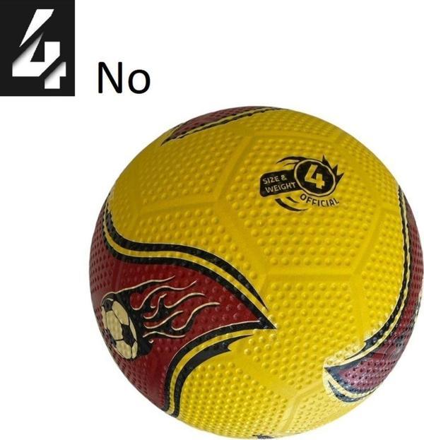 faial Kauçuk Futbol Topu No:4 Her Zemine Uygun Maç Topu - Image 1