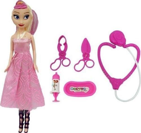 LİMON MY LITTLE BABY KARTELA BEBEKLİ DOKTOR SET LMN035 - Image 1