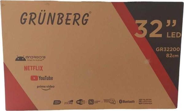 GRÜNBERG Gr32200 32" 82 Ekran Android 13 Led Tv - Image 1