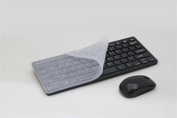 Kingboss Kablosuz Mini Klavye Mouse Set 2.4 Ghz Siyah - Image 1