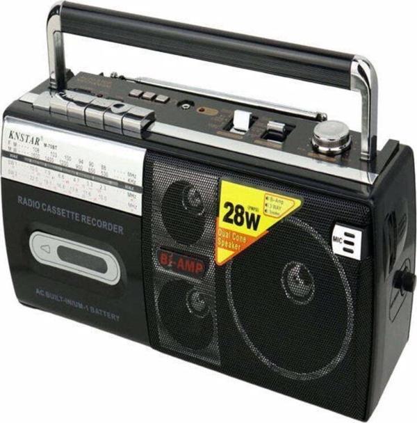 Knstar M-70Bt Bluetooth + Usb + Sd + Fm Radyo Kaset Çalar - Image 1