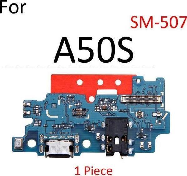 Tkgz Samsung Galaxy A50S FULL ORJ Şarj Soketi Kulaklık Soketi - Image 1