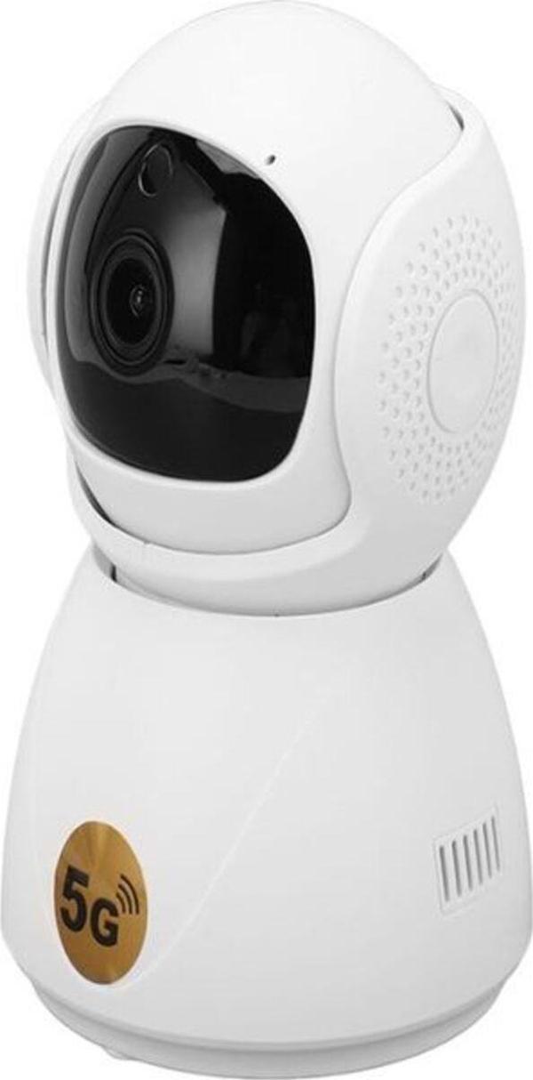 Ultratekno Apx01 5G 1080P 360° Dönebilen Nesne Takip Özellikli Gece Görüşlü Ip Kamera Bebek Güvenlik Kamerası - Image 1