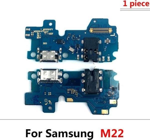 Tkgz Samsung Galaxy M22 FULL ORJ Şarj Soketi Kulaklık Soketi - Image 1
