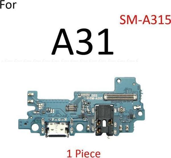 Tkgz Samsung Galaxy A31 FULL ORJ Şarj Soketi Kulaklık Soketi - Image 1