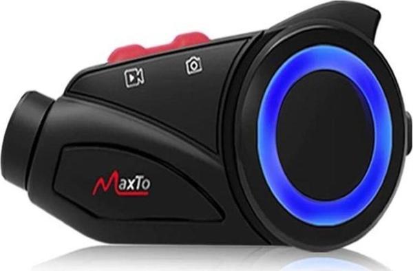 Ultratekno Maxto M3S Serisi 2K Fhd 1440P Kameralı Intercom Motosiklet Kask İntercom Uyumlu - Image 1