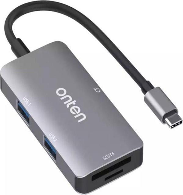 Ultratekno Otn-91182 Type C Girişli Usb-C Çoklu Kart Okuyucu Macbook Tablet Pc Uyumlu Card Reader - Image 1