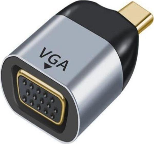 Ultratekno Type C To Vga Çevirici Dönüştürücü Adaptör Kablo Uç Monitör - Image 1
