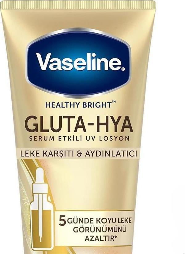 Vaseline Gluta-Hya Serum Etkili Leke Karşıtı ve Aydınlatıcı Vücut Losyonu 200ML - Image 1