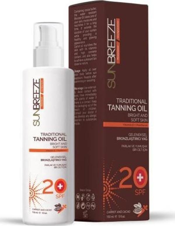 SUNBREEZE  BRONZLAŞTIRICI YAĞ 150 ML - Image 1