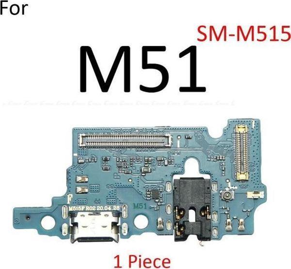 Tkgz Samsung Galaxy M51 FULL ORJ Şarj Soketi Kulaklık Soketi - Image 1