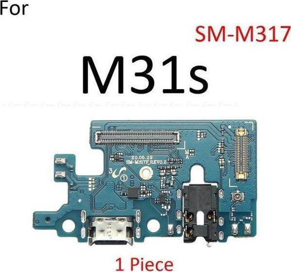 Tkgz Samsung Galaxy M31S FULL ORJ Şarj Soketi Kulaklık Soketi - Image 1