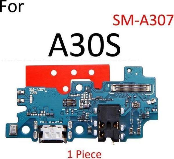 Tkgz Samsung Galaxy A30S FULL ORJ Şarj Soketi Kulaklık Soketi - Image 1