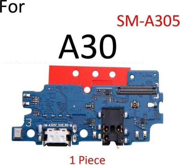 Tkgz Samsung Galaxy A30 FULL ORJ Şarj Soketi Kulaklık Soketi - Image 1