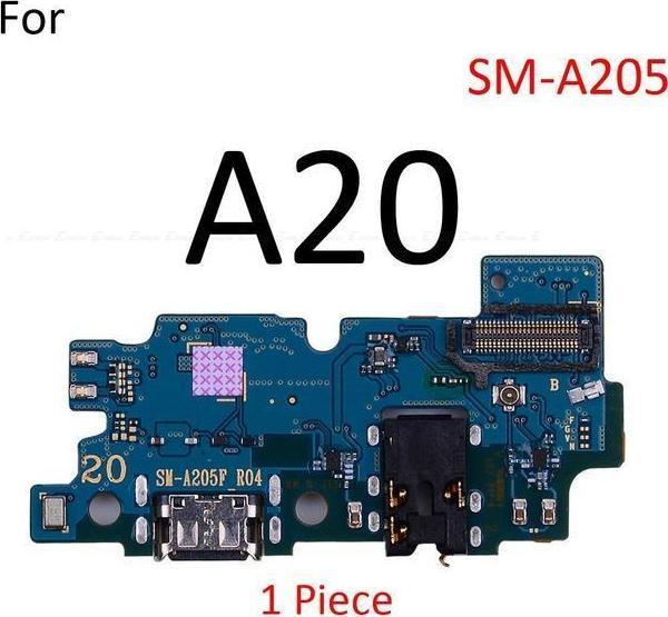 Tkgz Samsung Galaxy A20 FULL ORJ Şarj Soketi Kulaklık Soketi - Image 1