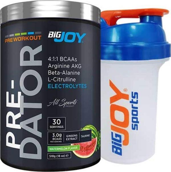 Bigjoy Sports Bigjoy Pre-Dator 510 Gr Karpuz Aromalı Preworkout - Image 1