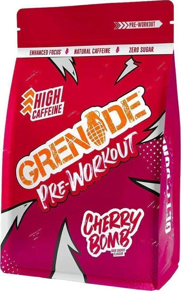 Grenade Cherry Bomb Pre Workout 330Gr. - Image 1