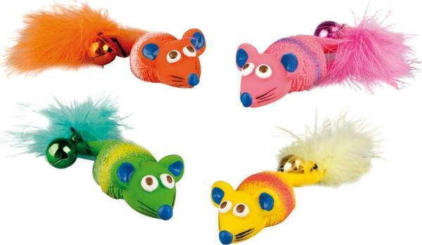 Karlıe Latex Fare Kedi Oyuncağı 12cm - Image 1
