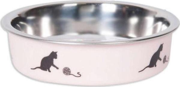 Karlıe Çelik Kedi Mama Kabı Pembe 160ml - Image 1