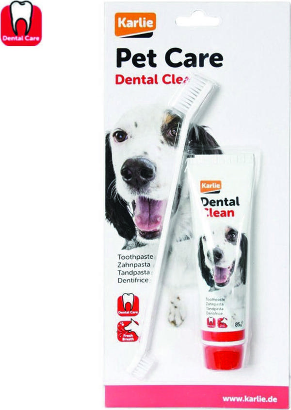 Karlıe Köpek Diş Fırçası+macunu 85g - Image 1