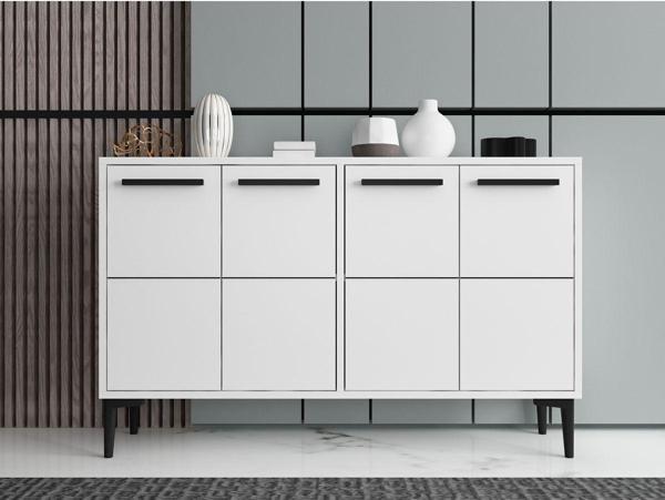 Mert Sert Mobilya Sera 120 cm Konsol Tv Sehpası Tv Ünitesi Kahve Köşesi Banyo Dolabı Çok Amaçlı Dolap Ayakkabılık - Image 1