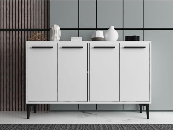 Mert Sert Mobilya Vern 120 cm Konsol Tv Sehpası Tv Ünitesi Kahve Köşesi Banyo Dolabı Çok Amaçlı Dolap - Image 1