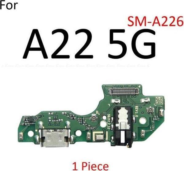 Tkgz Samsung Galaxy A22 5G FULL ORJ Şarj Soketi Kulaklık Soketi - Image 1