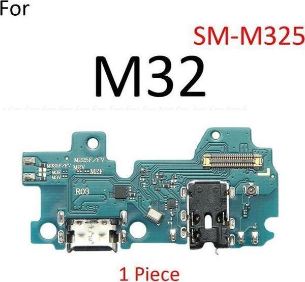Tkgz Samsung Galaxy M32 FULL ORJ Şarj Soketi Kulaklık Soketi - Image 1